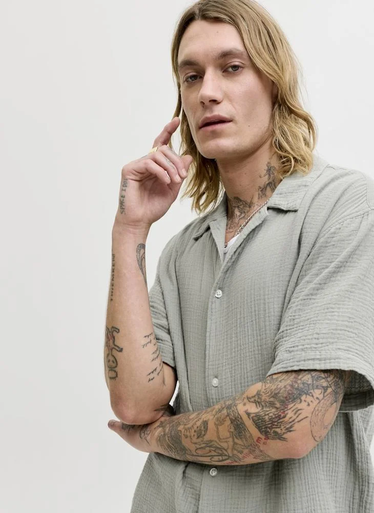 JACK & JONES  Casual Short Sleeve Shirt for Men | Best Price UAE